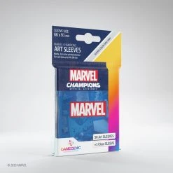 Gamegenic - Marvel Champions Art Sleeves - Marvel Blue (50ct) May 23-29, 2022
