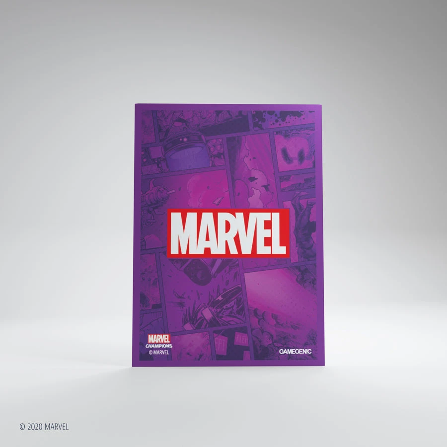 Gamegenic - Marvel Champions Art Sleeves - Marvel Purple (50ct) Jun 13-19, 2022 3 Gamegenic - Marvel Champions Art Sleeves - Marvel Purple (50ct) Jun 13-19, 2022