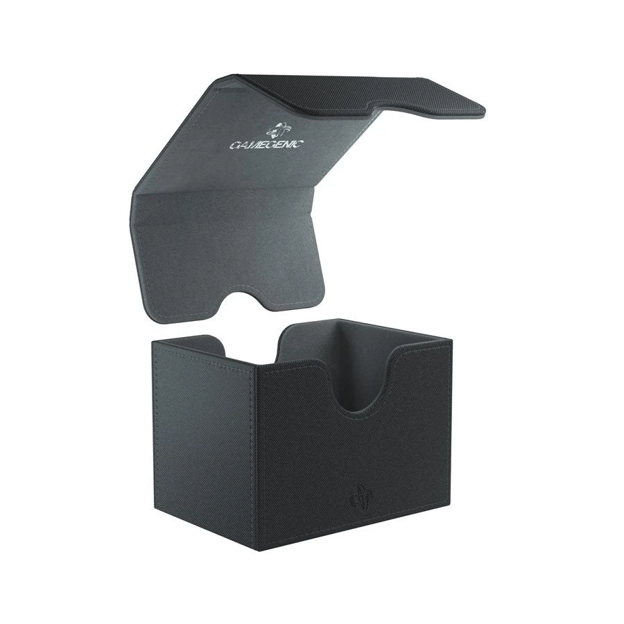 Gamegenic: Sidekick Convertible Deck Box - Black (100ct) Deck Boxes 1 Gamegenic: Sidekick Convertible Deck Box - Black (100ct) Deck Boxes