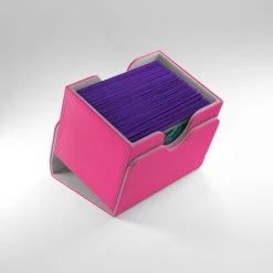 Gamegenic: Sidekick Convertible Deck Box - Pink (100ct) Deck Boxes 8 Gamegenic: Sidekick Convertible Deck Box - Pink (100ct) Deck Boxes