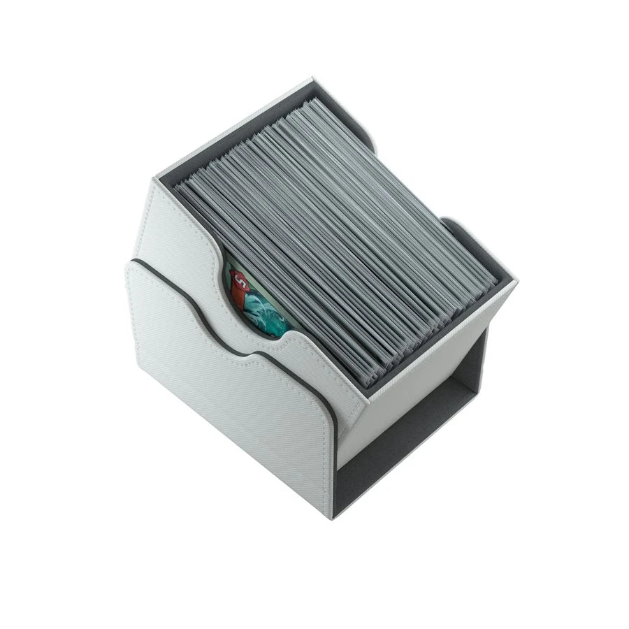 Deck Boxes Gamegenic: Sidekick Convertible Deck Box - White (100ct) 4 Deck Boxes Gamegenic: Sidekick Convertible Deck Box - White (100ct)