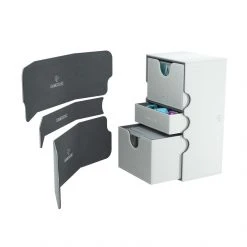 Gamegenic: Stronghold Convertible Deck Box - White (200ct) Deck Boxes