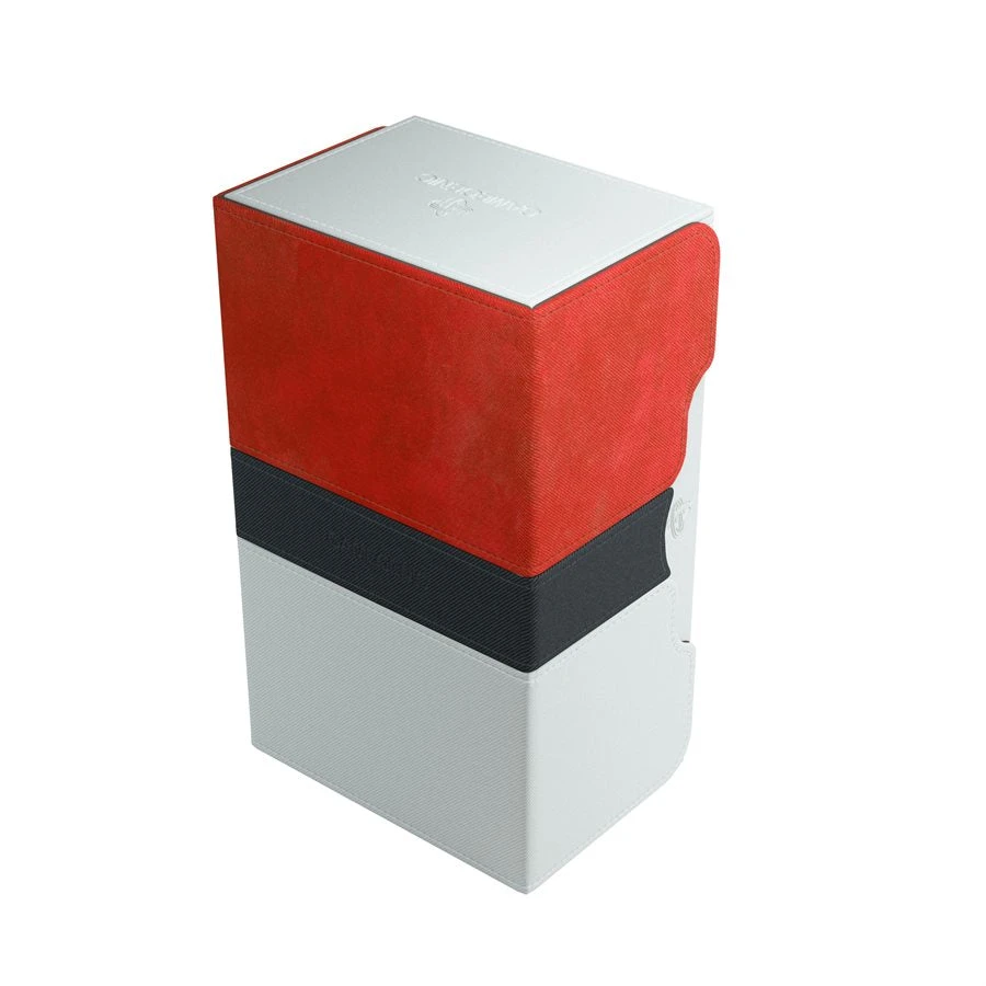 Gamegenic: Stronghold Convertible Deck Box - White (200ct) Deck Boxes 5 Gamegenic: Stronghold Convertible Deck Box - White (200ct) Deck Boxes