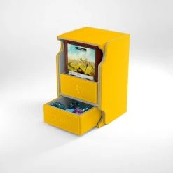 Gamegenic: Watchtower Convertible Deck Box - Yellow (100ct)