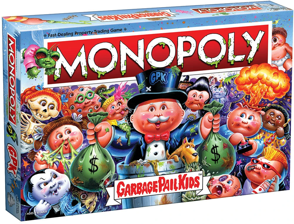 Hasbro Board Games Monopoly: Garbage Pail Kids 1 Hasbro Board Games Monopoly: Garbage Pail Kids