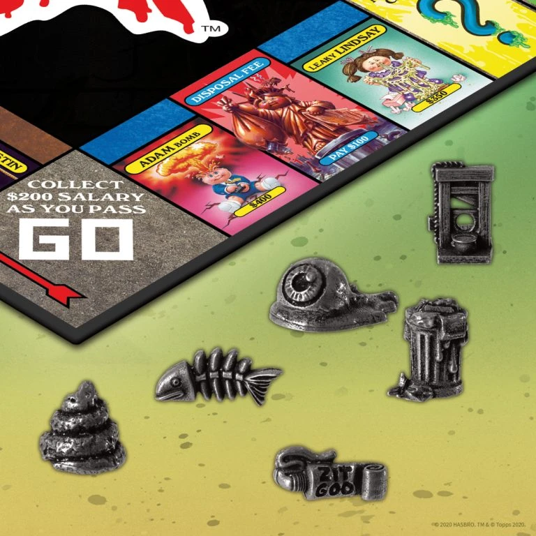 Hasbro Board Games Monopoly: Garbage Pail Kids 4 Hasbro Board Games Monopoly: Garbage Pail Kids