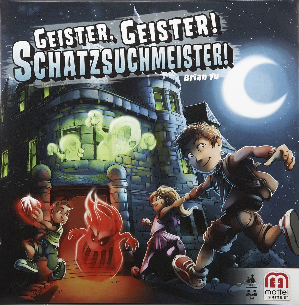 Mattel Board Games Geister, Geister, Schatzsuchmeister! 1 Mattel Board Games Geister, Geister, Schatzsuchmeister!