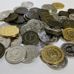 FRED DISTRIBUTION Generic Metal Coins: Set Of 55 (Lisboa, Brass) Jun 27-Jul 3, 2022