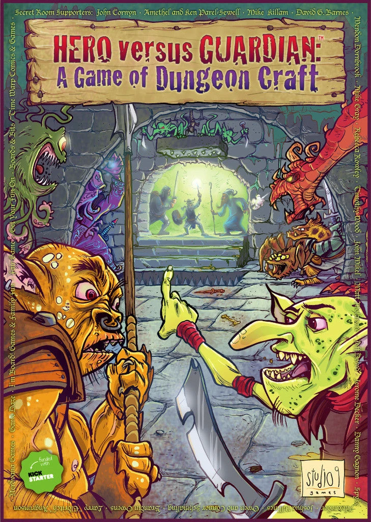 Studio 9 Games HERO Versus GUARDIAN: A Game Of Dungeon Craft 1 Studio 9 Games HERO Versus GUARDIAN: A Game Of Dungeon Craft
