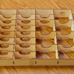 The Broken Token Broken Token - Horizontal Card Organizer For Wooden Artist Case