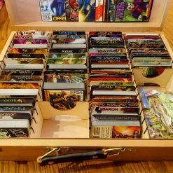 The Broken Token Broken Token - Horizontal Card Organizer For Wooden Artist Case 6 The Broken Token Broken Token - Horizontal Card Organizer For Wooden Artist Case