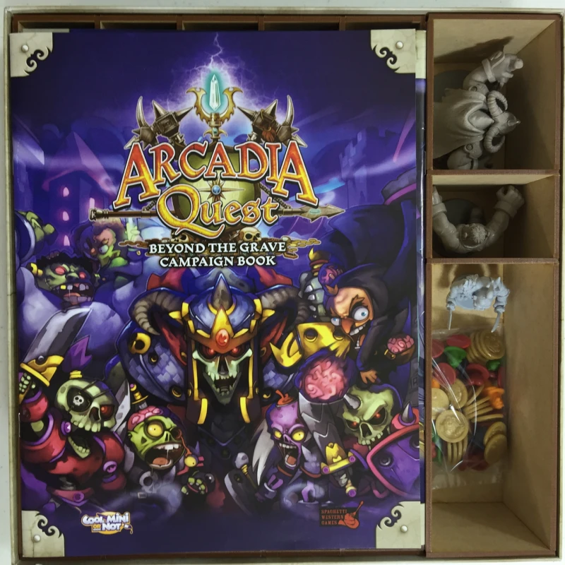 Go7 Gaming - AQBTG-001 Insert For Arcadia Quest Beyond The Grave 1 Go7 Gaming - AQBTG-001 Insert For Arcadia Quest Beyond The Grave