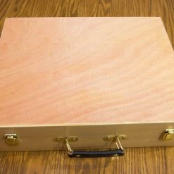 The Broken Token Broken Token - Unfinished Wooden Artist Case And Organizer Set (WAC003)