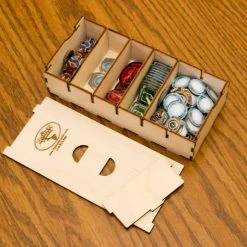 The Broken Token Broken Token - Short Bits Box For Sleeved Card Game Organizer