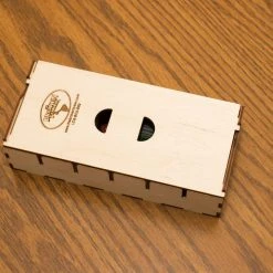 The Broken Token Broken Token - Short Bits Box For Sleeved Card Game Organizer