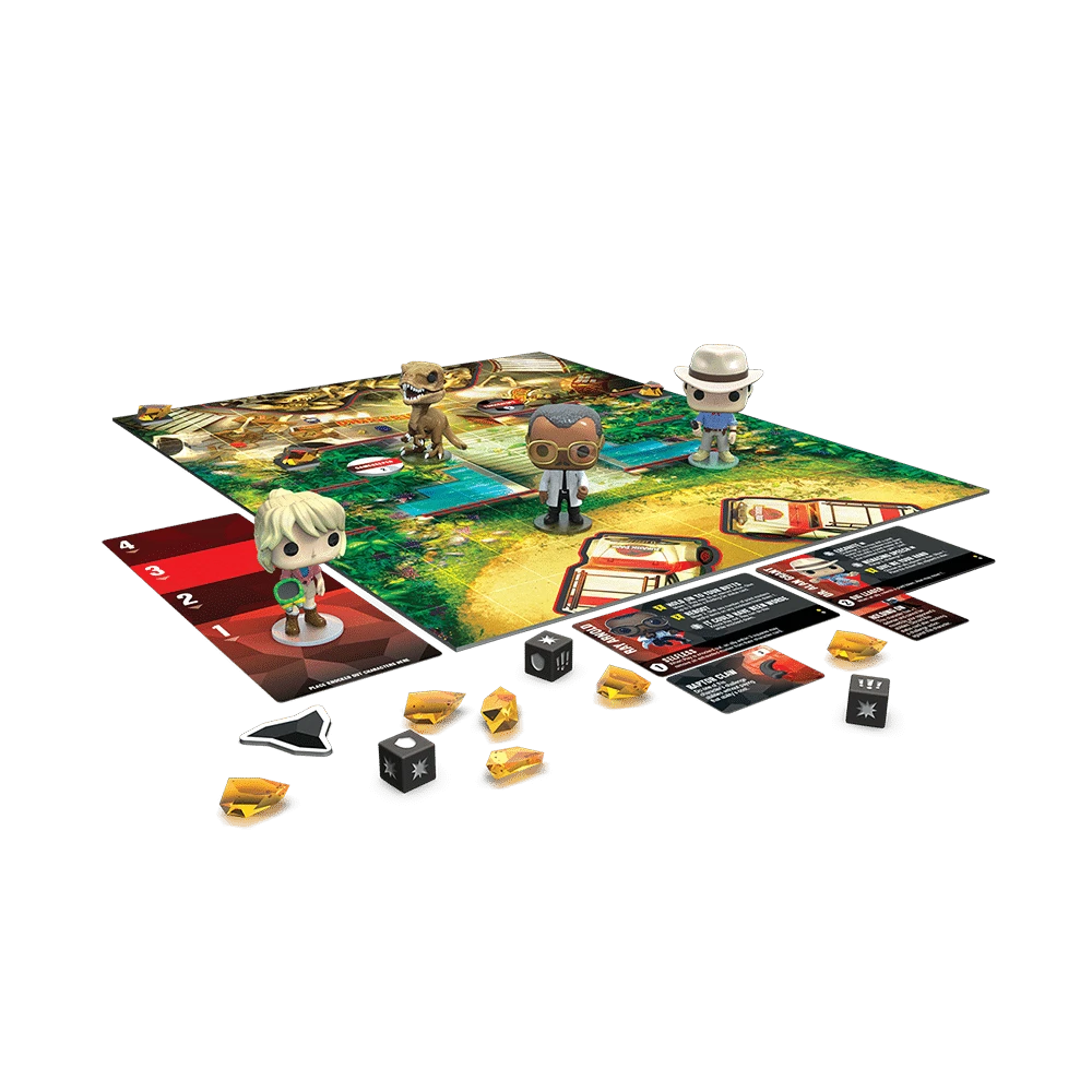 Funko Games Funkoverse Strategy Game: Jurassic Park 100 3 Funko Games Funkoverse Strategy Game: Jurassic Park 100