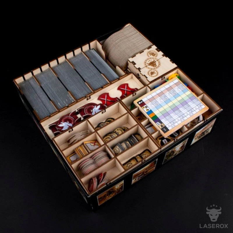 Laserox - Wooden Wonder (Compatible With 7 Wonders) Import Games 1 Laserox - Wooden Wonder (Compatible With 7 Wonders) Import Games