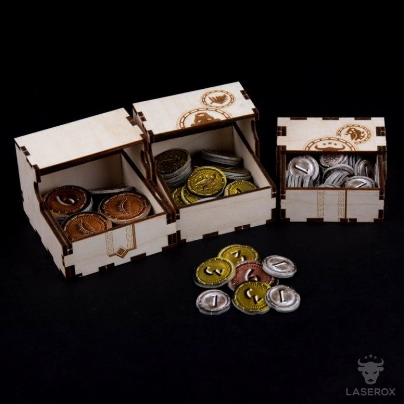 Laserox - Wooden Wonder (Compatible With 7 Wonders) Import Games 9 Laserox - Wooden Wonder (Compatible With 7 Wonders) Import Games