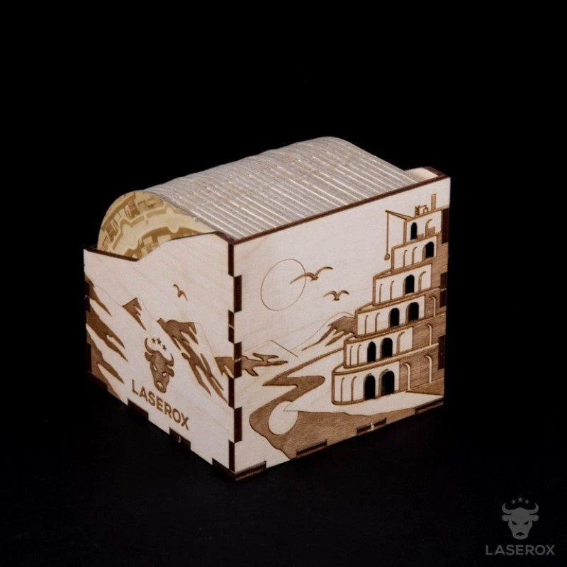 Laserox - Wooden Wonder (Compatible With 7 Wonders) Import Games 8 Laserox - Wooden Wonder (Compatible With 7 Wonders) Import Games