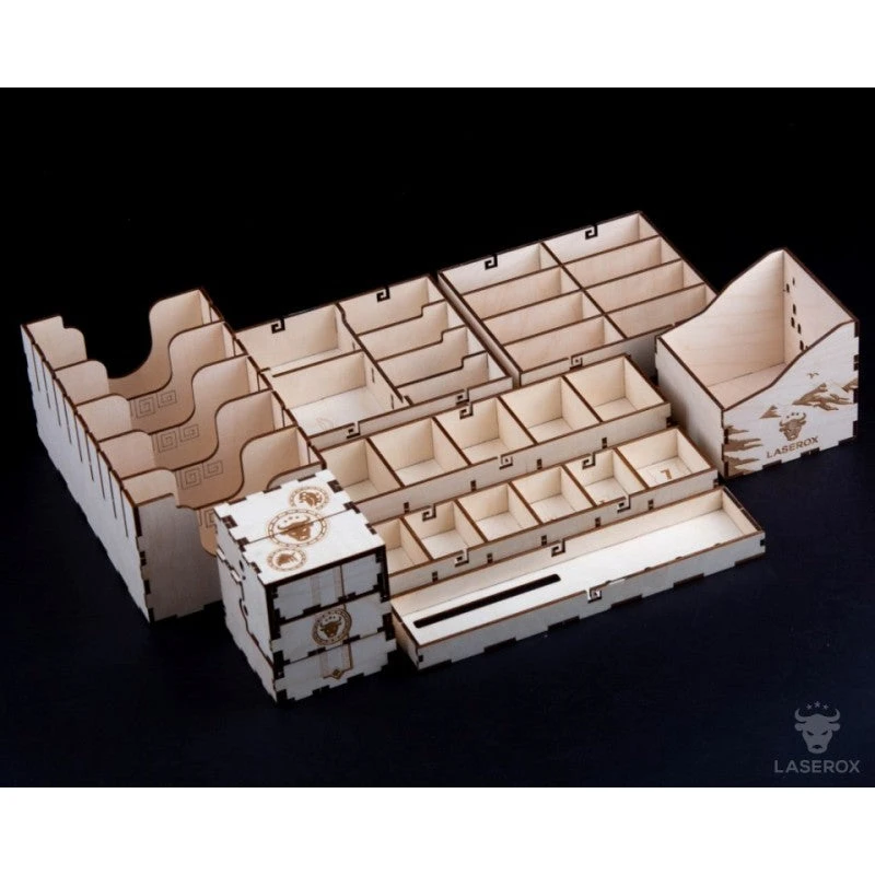 Laserox - Wooden Wonder (Compatible With 7 Wonders) Import Games 6 Laserox - Wooden Wonder (Compatible With 7 Wonders) Import Games