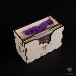 Import Games Laserox - Kemet Sarcophagus (Compatible With Kemet)