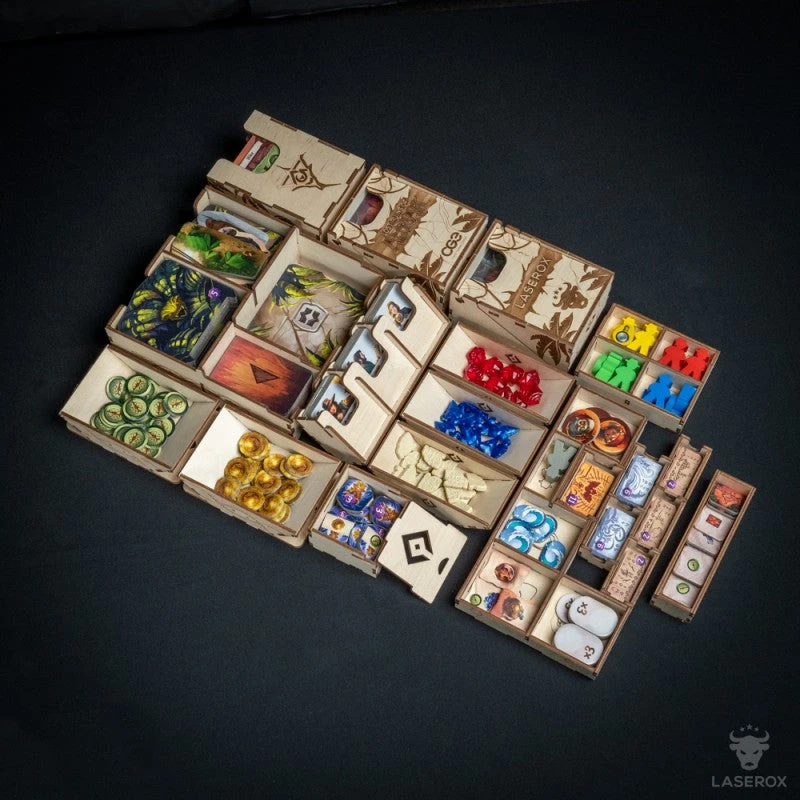 Laserox - Lost Ruins Of Arnak Organizer (Revised Edition) Import Games 2 Laserox - Lost Ruins Of Arnak Organizer (Revised Edition) Import Games