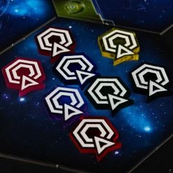 Laserox - Twilight Imperium: Command & Control Tokens (Blue) Import Games