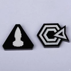 Import Games Laserox - Twilight Imperium: Command & Control Tokens (Black)