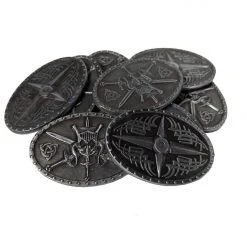 The Broken Token Broken Token - Fantasy Coins - Barbarian Silver (10)
