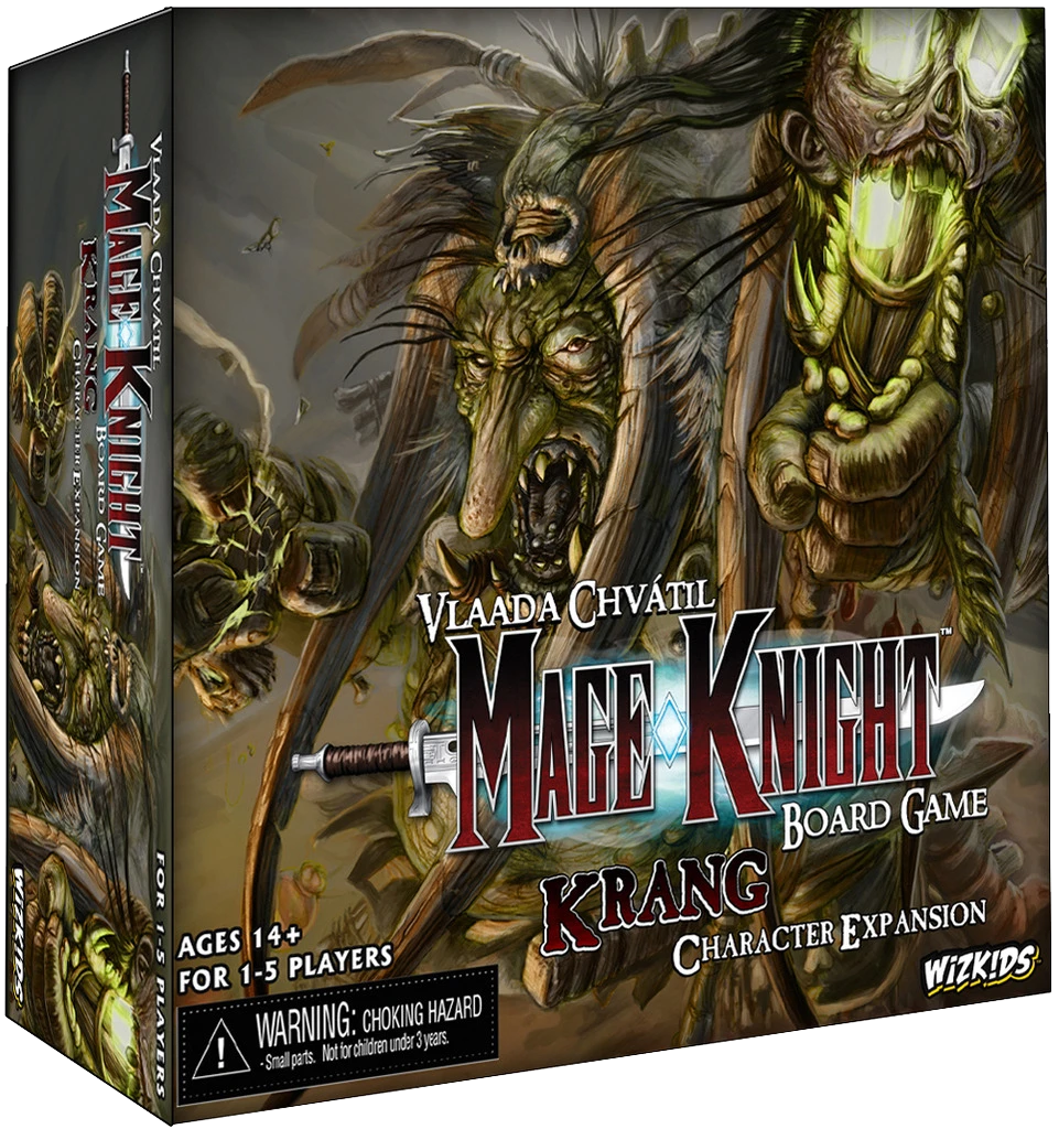 WizKids Games Mage Knight Board Game: Krang Character Expansion 1 WizKids Games Mage Knight Board Game: Krang Character Expansion