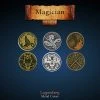 Drawlab Entertainment Legendary Metal Coins: Season 5 - Magician Coin Set (24 Pcs) All Sale Items