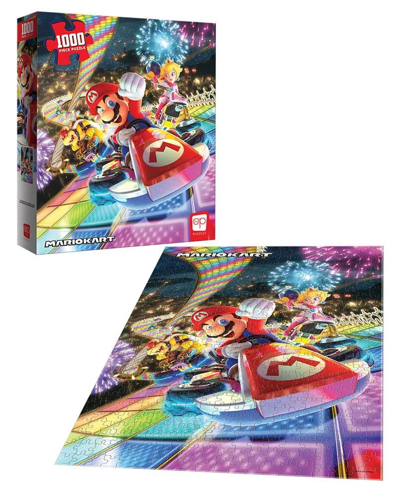Puzzle - USAopoly - Mario Kart "Rainbow Road" (1000 Pieces) 2 Puzzle - USAopoly - Mario Kart "Rainbow Road" (1000 Pieces)
