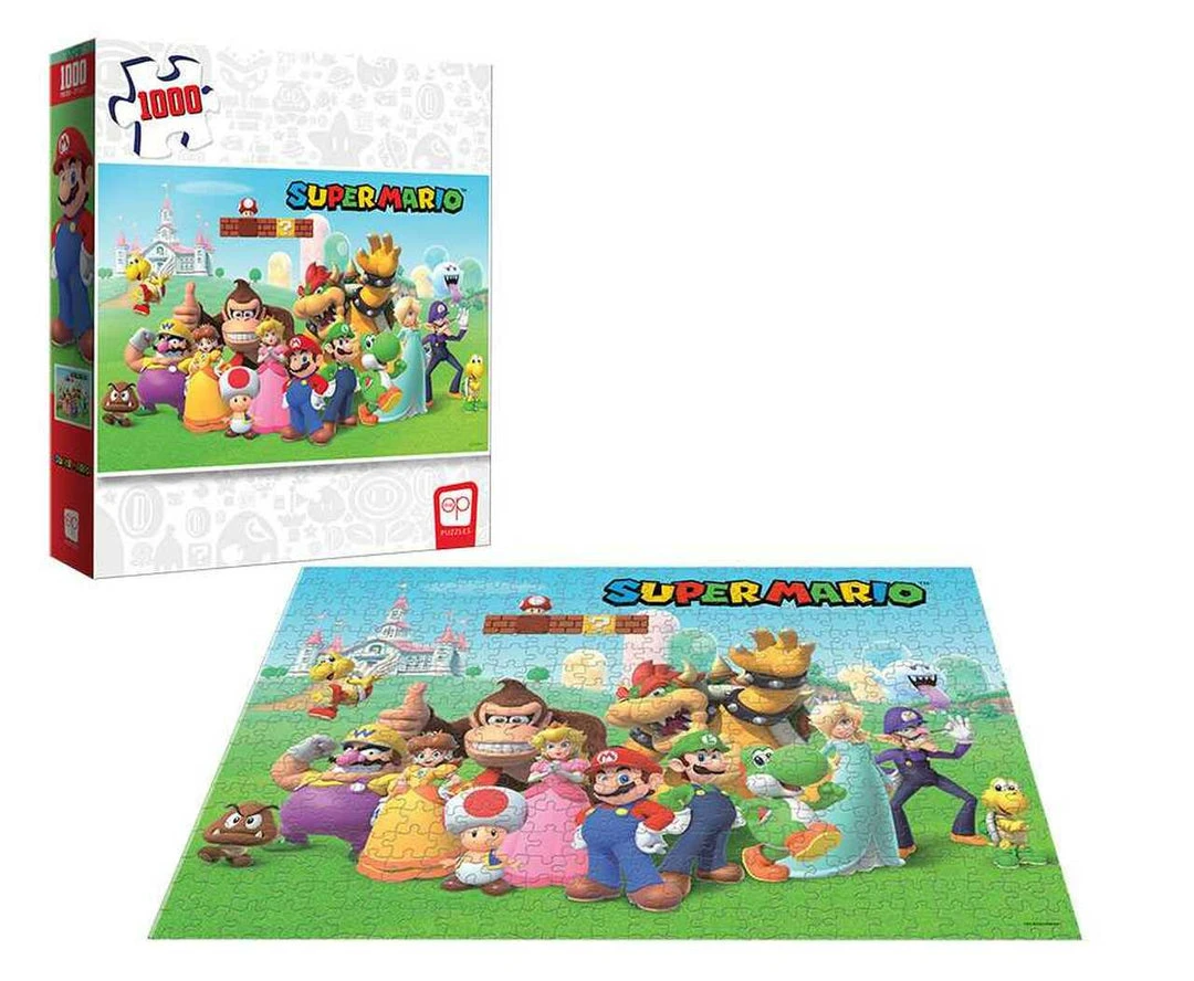 Jun 13-19, 2022 Puzzle - USAopoly - Super Mario "Mushroom Kingdom" (1000 Pieces) 2 Jun 13-19, 2022 Puzzle - USAopoly - Super Mario "Mushroom Kingdom" (1000 Pieces)
