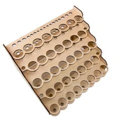 The Broken Token Broken Token - Modular Paint Rack - Straight - 26mm Dropper Style Bottles