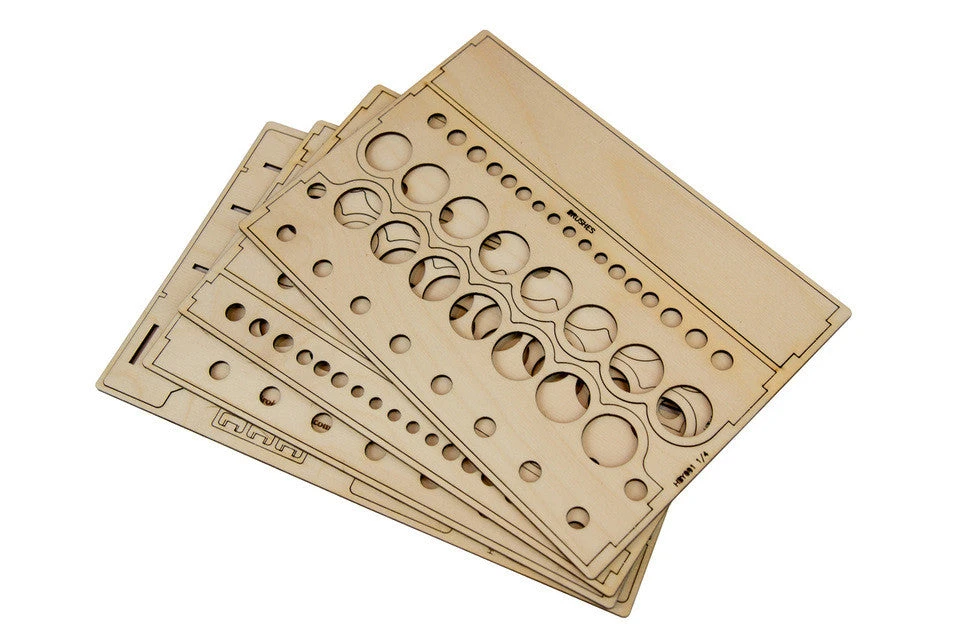 The Broken Token Broken Token - Modular Paint Rack - Straight - 26mm Dropper Style Bottles 3 The Broken Token Broken Token - Modular Paint Rack - Straight - 26mm Dropper Style Bottles