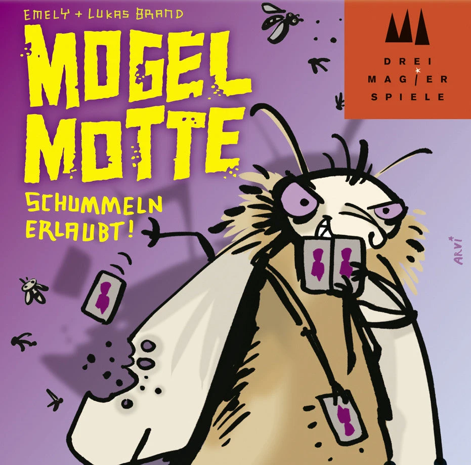 Drei Magier Spiele Board Games Mogel Motte (aka Cheating Moth) (Import) 1 Drei Magier Spiele Board Games Mogel Motte (aka Cheating Moth) (Import)