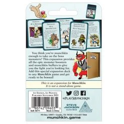 Steve Jackson Games Board Games Munchkin Bosses 5 Steve Jackson Games Board Games Munchkin Bosses