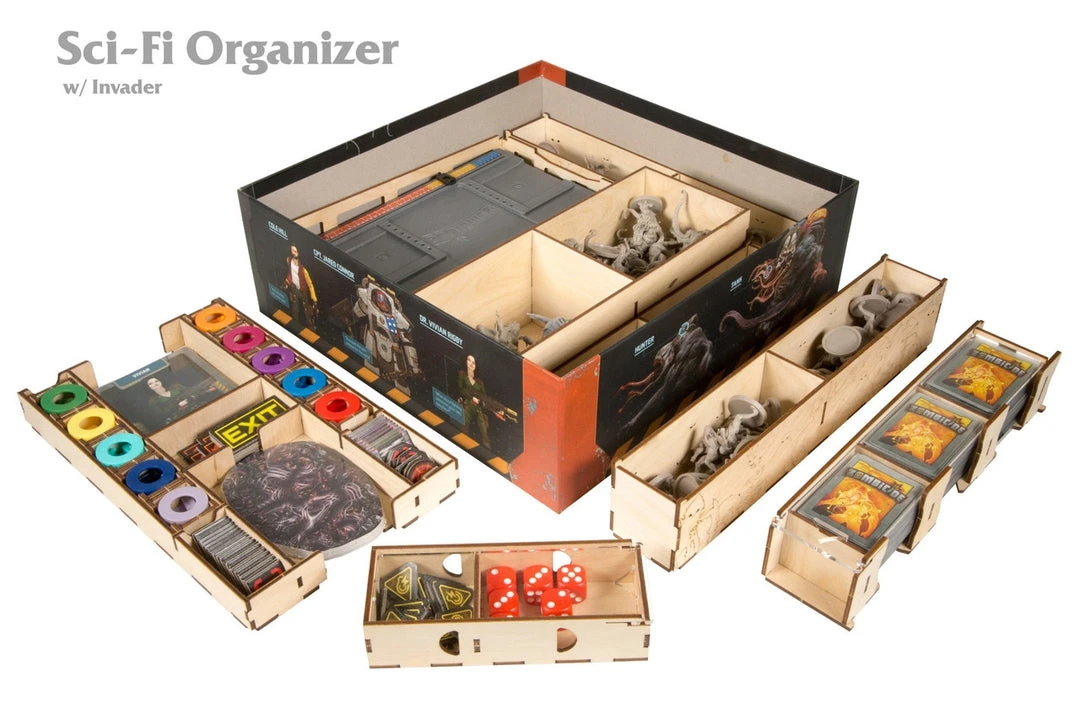 The Broken Token Broken Token - Zombicide Sci-Fi Organizer 1 The Broken Token Broken Token - Zombicide Sci-Fi Organizer