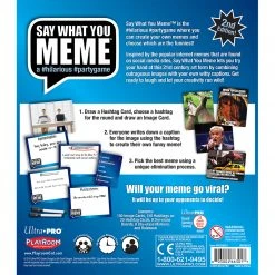 Playroom Entertainment Say What You Meme (Second Edition) Board Games 7 Playroom Entertainment Say What You Meme (Second Edition) Board Games