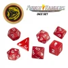 Renegade Game Studios Power Rangers: Roleplaying Game Dice Set - Red