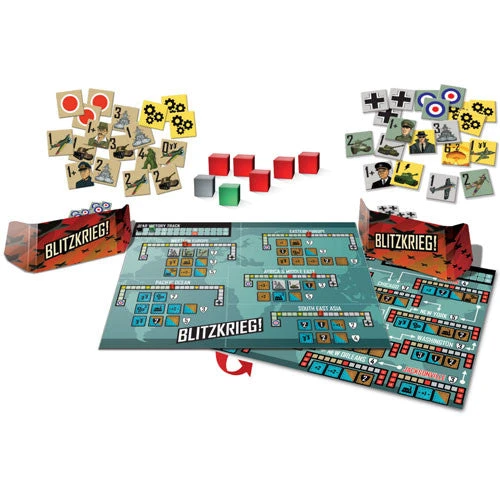 PSC Games Blitzkrieg!: World War Two In 20 Minutes (Square Edition) Board Games 2 PSC Games Blitzkrieg!: World War Two In 20 Minutes (Square Edition) Board Games