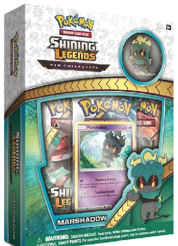 (Unknown) Pokemon - Shining Legends Pin Collection - Marshadow 1 (Unknown) Pokemon - Shining Legends Pin Collection - Marshadow