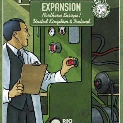 Rio Grande Games Power Grid: Northern Europe/United Kingdom & Ireland (Recharged) Board Games