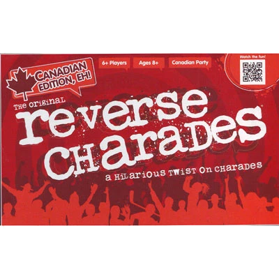 Gryphon Games Reverse Charades: Canadian Edition, Eh! 1 Gryphon Games Reverse Charades: Canadian Edition, Eh!
