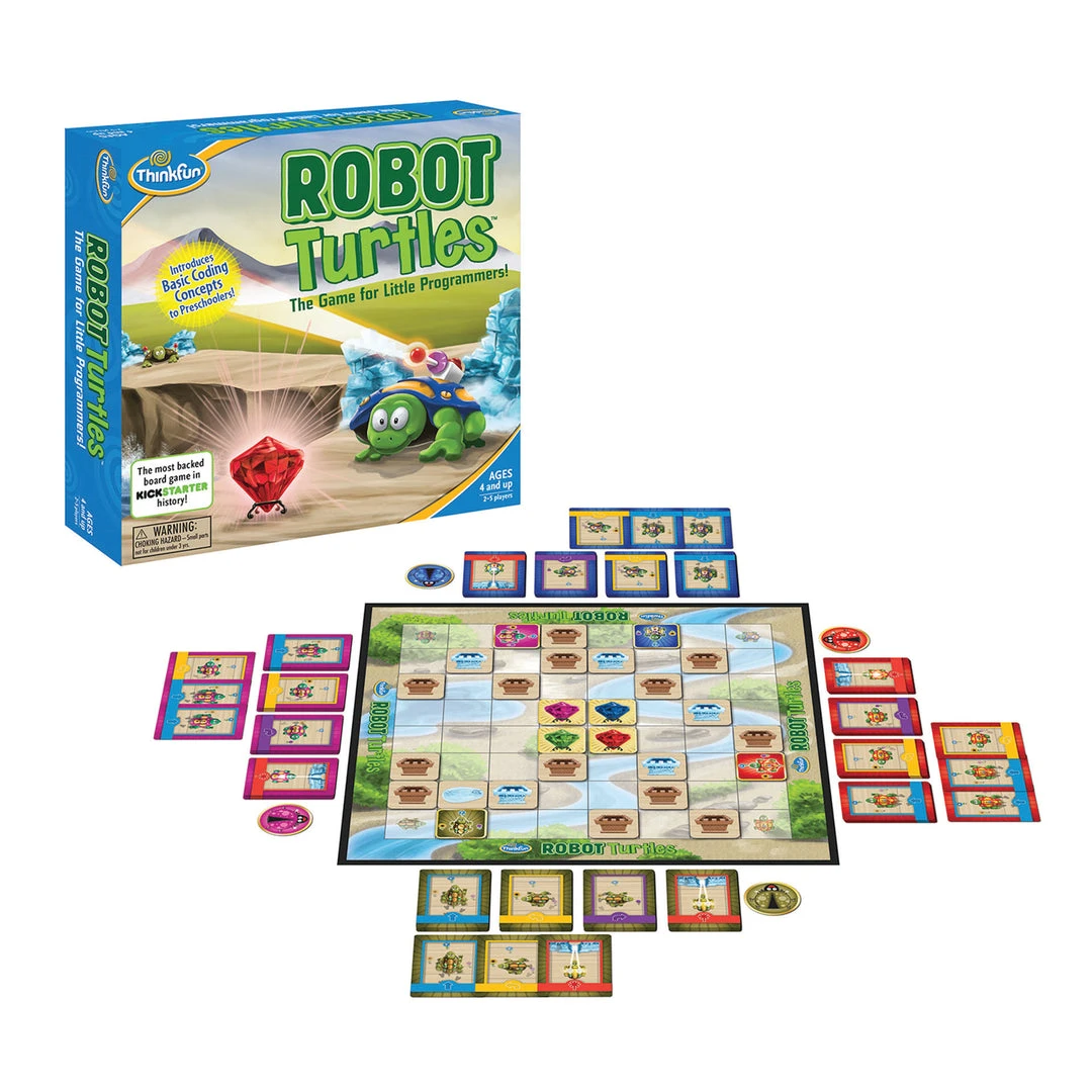 ThinkFun Board Games Robot Turtles 2 ThinkFun Board Games Robot Turtles