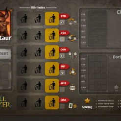 Thunderworks Games Roll Player: Minotaur Promo Punchboard Board Games