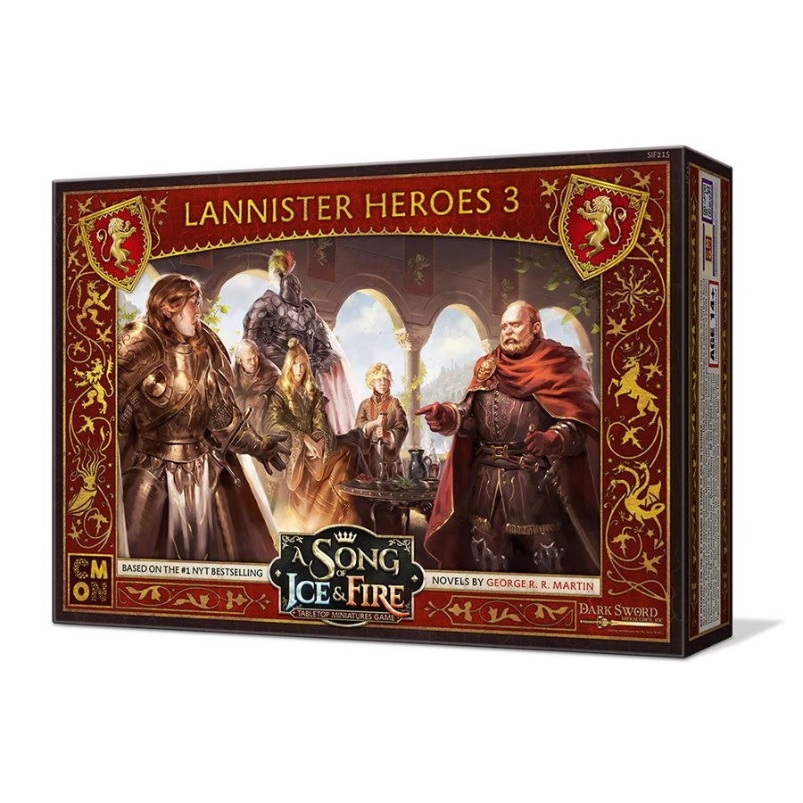 CMON Global Limited A Song Of Ice & Fire: Tabletop Miniatures Game – Lannister Heroes III 1 CMON Global Limited A Song Of Ice & Fire: Tabletop Miniatures Game – Lannister Heroes III