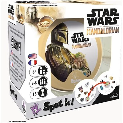 Zygomatic Board Games Spot It! Dobble - Mandalorian 1 Zygomatic Board Games Spot It! Dobble - Mandalorian