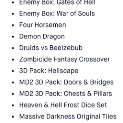 CMON Limited Massive Darkness 2: Hellscape (Massive All-In Kickstarter Edition) *PRE-ORDER* Board Games