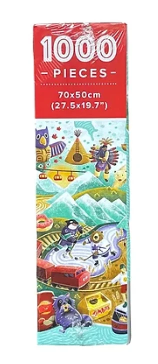 Accessories Arcadia Puzzles - Canada Eh! Jigsaw Puzzle (1000 Pieces) 3 Accessories Arcadia Puzzles - Canada Eh! Jigsaw Puzzle (1000 Pieces)